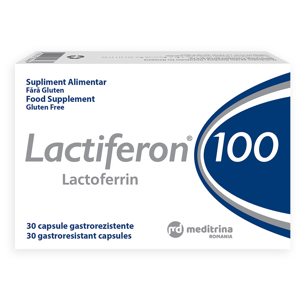 Lactiferon 100 mg, 30 capsule gastrorezistente, Meditrina