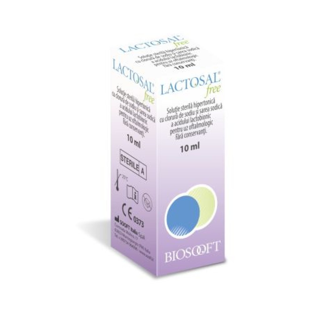Lactosal Free solutie oftalmica, 10 ml, Biosooft