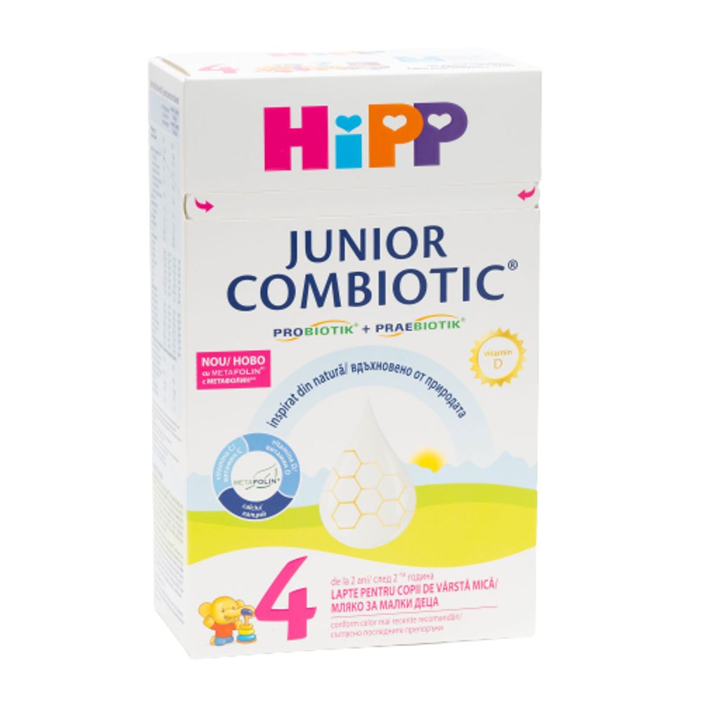 Lapte Praf Hipp 4 Junior Combiotic Lapte de Crestere x 500g