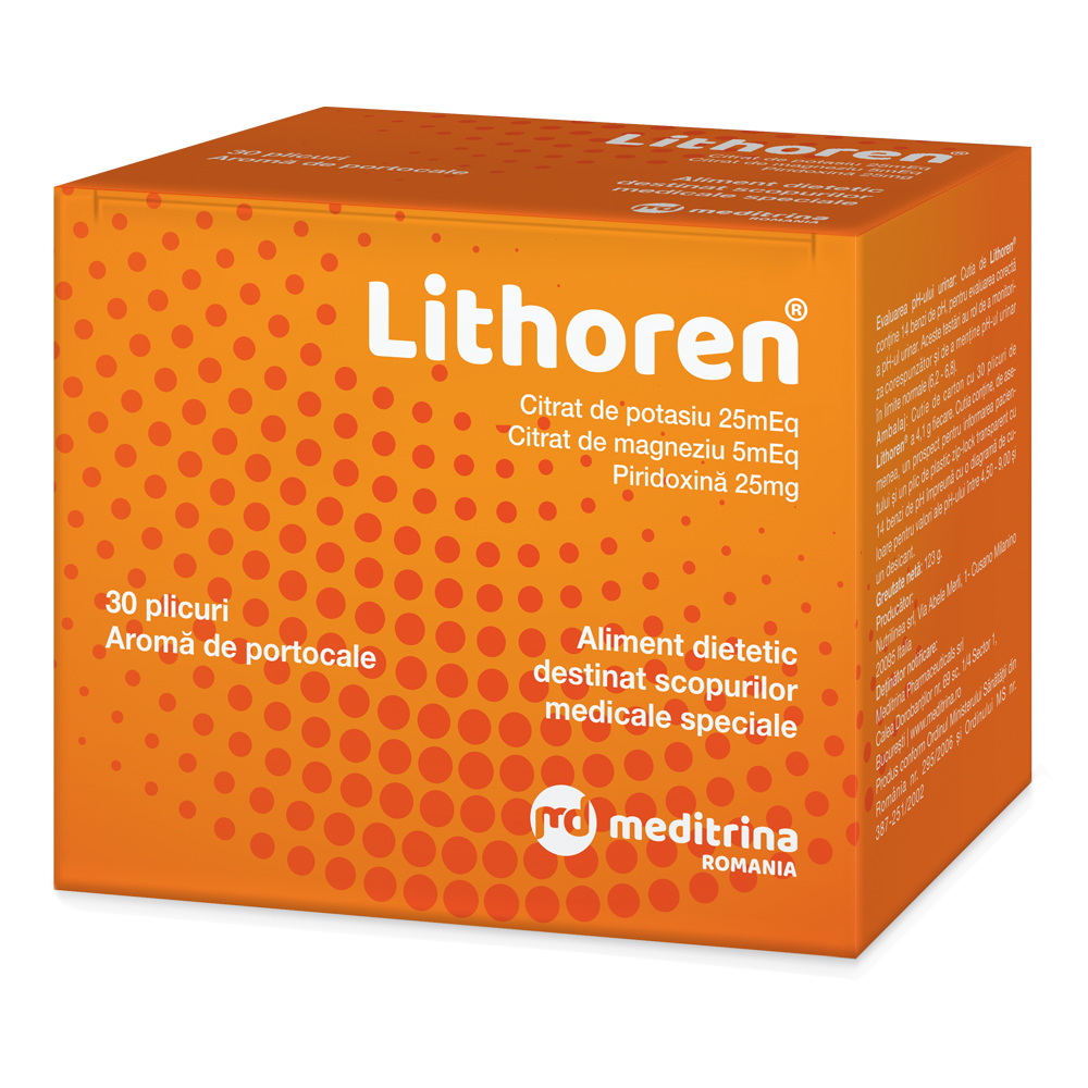Lithoren aroma de portocale, 30 plicuri, Solartium - Pret Avantajos ...