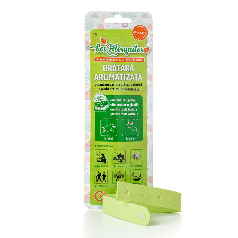 Bratara Antitantari Aromatizata Textila, Los Mosquitos