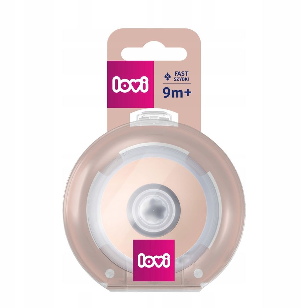 Tetina Dynamic Mamafeel cu Cutie Flux Rapid +9 luni, 18/734, Lovi