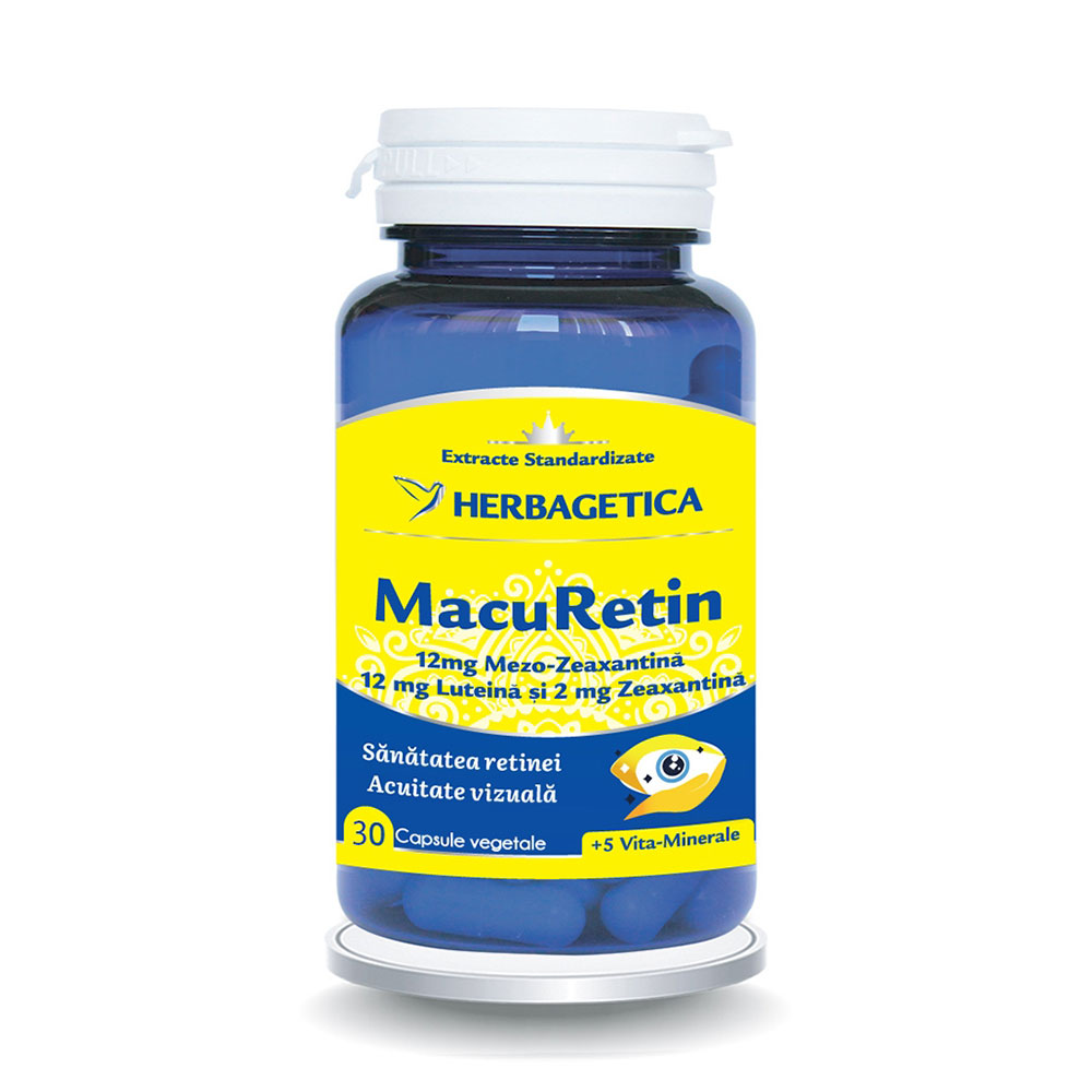 Macuretin, 30 capsule, Herbagetica
