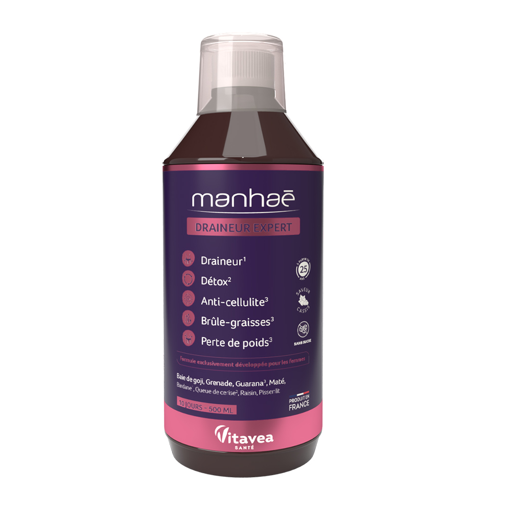 Urexpert Bautura cu aroma de coacaz negru Draineur Expert Manhae, 500ml, Vitavea ...