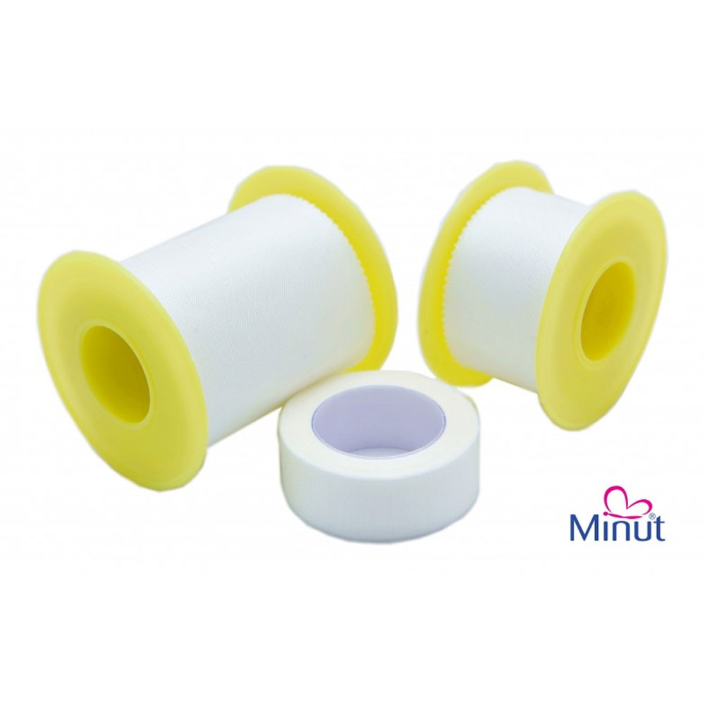 MINUT Leucoplast matase, 5 cm x 5 m