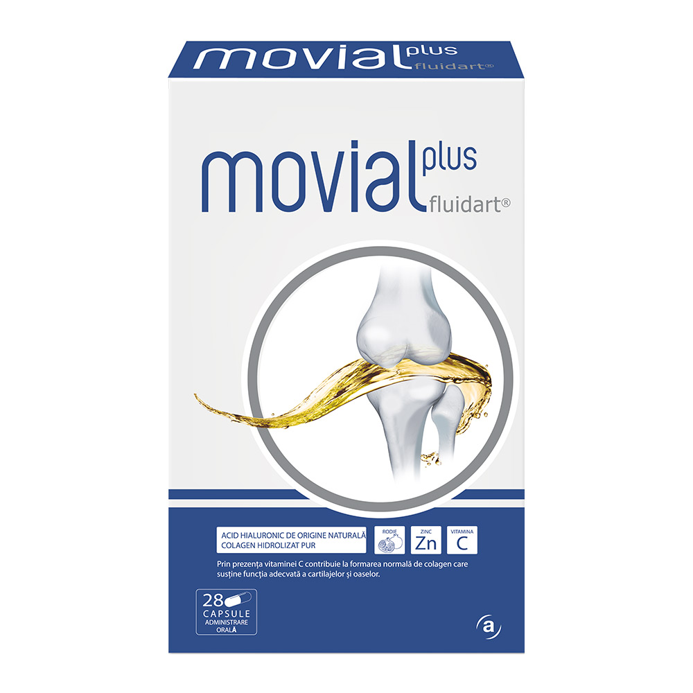 Movial Plus Fluidart, 28 capsule, ActaFarma