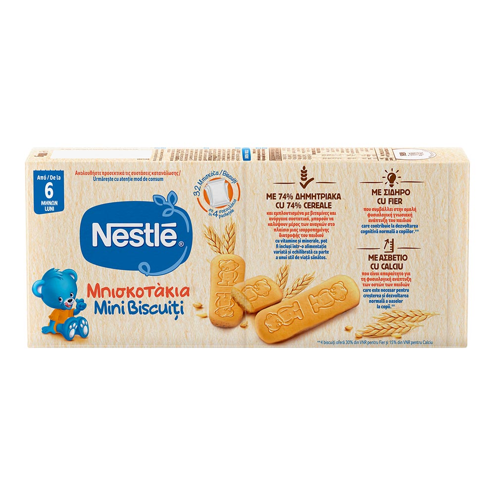 Biscuiti Primul Biscuit al Sugarului, 6 luni+, 180 g, Nestle