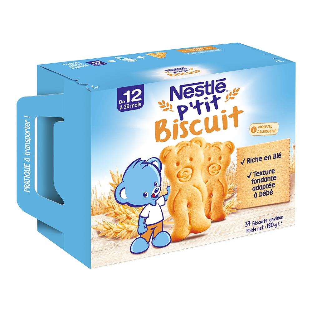 Biscuiti P'tit, 180 g, Nestle