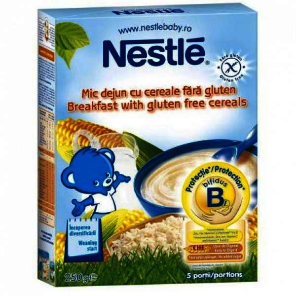 Nestle Mic Dejun Cereale fara Gluten x 250 g
