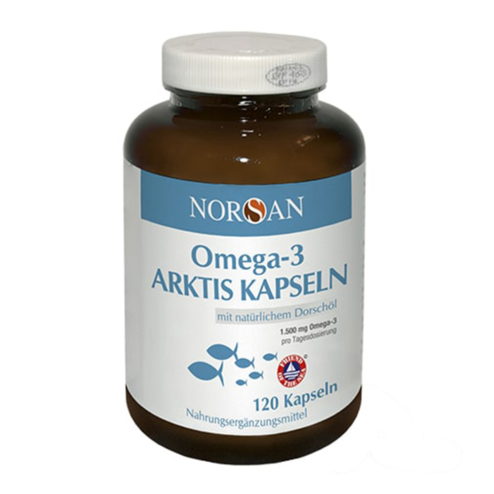 Omega-3 Arktis, 120 capsule, Norsan