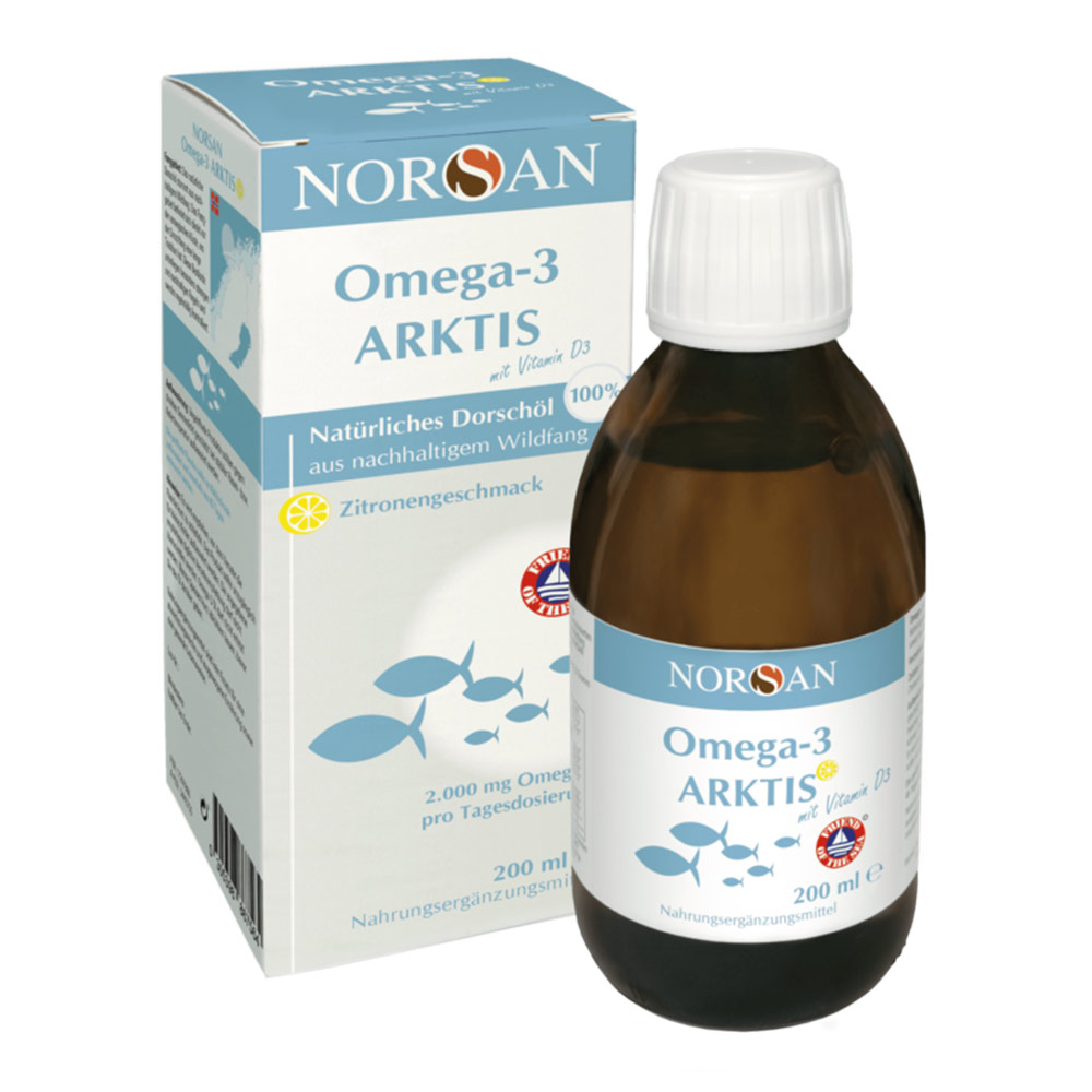 Omega-3 Arktis Oil, 200ml, Norsan