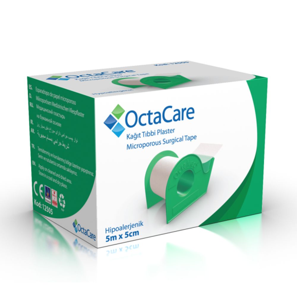 Octacare Banda Adeziva Suport Hartie 5 cm x 5 m