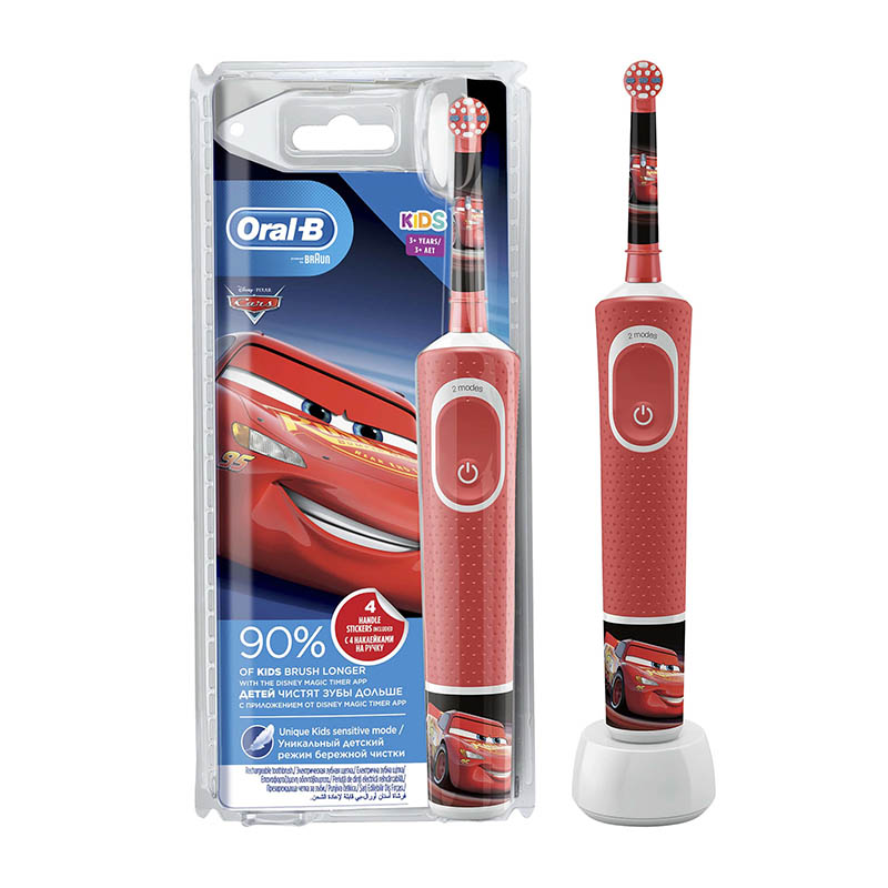 Periuta de dinti electrica pentru copii D100 Cars, Vitality, Oral-B