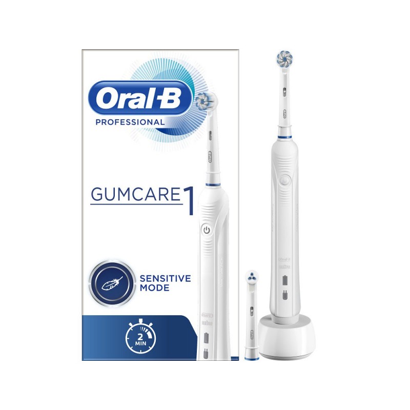 Periuta electrica pentru dinti sensibili Gumcare 1, OralB Pret