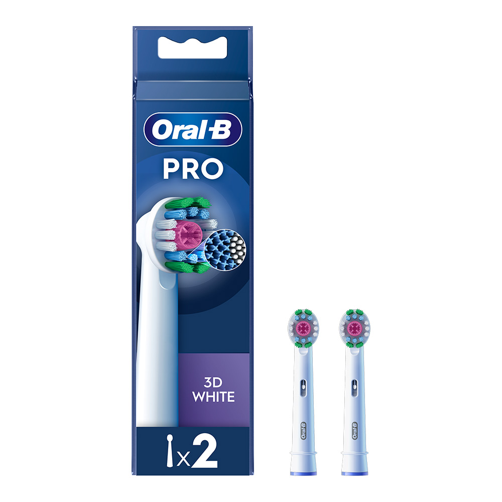 Rezerva Periuta Electrica 3d White, 2 bucati, Oral-B