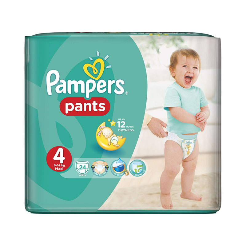 Pampers Nr. 4 Active Baby Pants 914 kg Scutece Chilotel x 24, Scutece