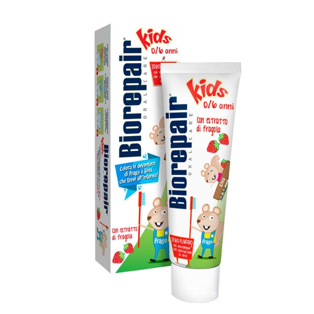 Pasta dinti Biorepair Junior, 0-6 ani, 50 ml, Coswell