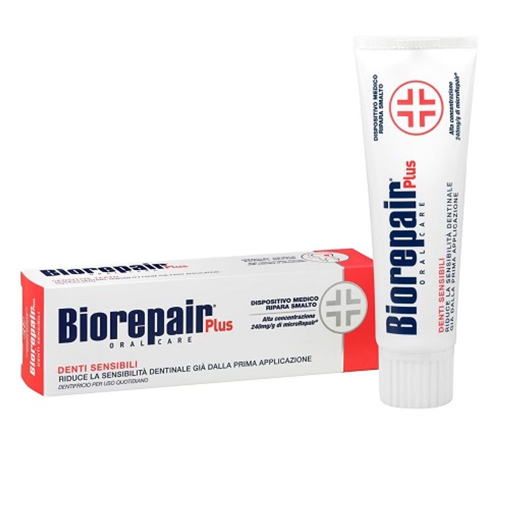 Pasta pentru dinti senisbili Biorepair Plus, 75 ml, Coswell
