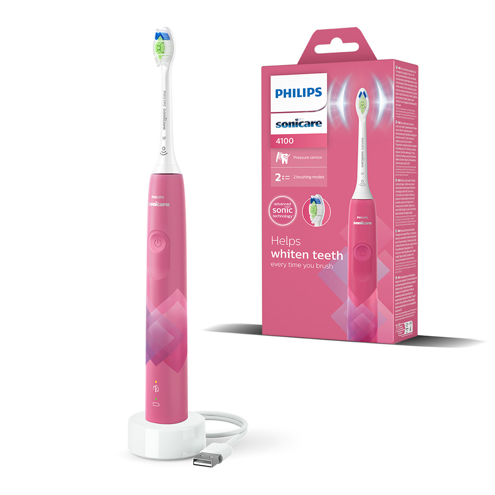 Periuta Electrica 4100 Roz HX3689/41, Philips Sonicare