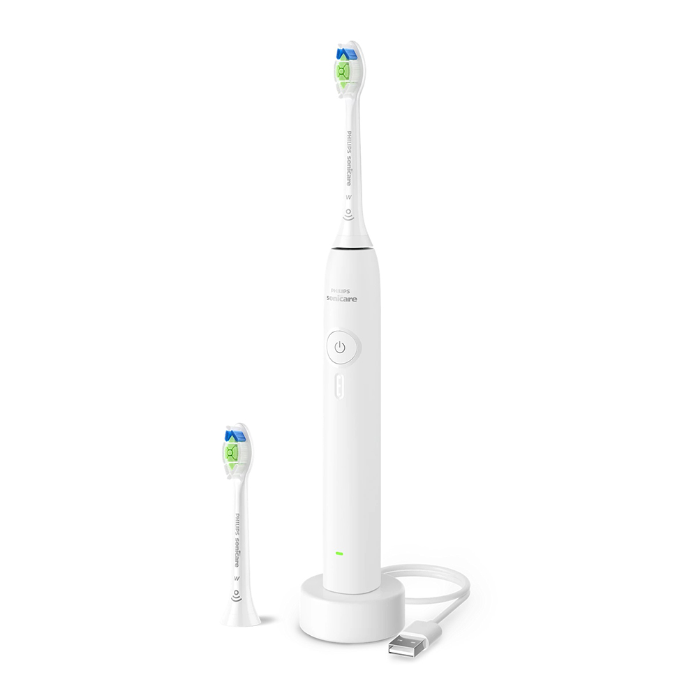 Periuta Electrica 3100 Sonicare HX4032/21, Alb + 2 Rezerve, Philips