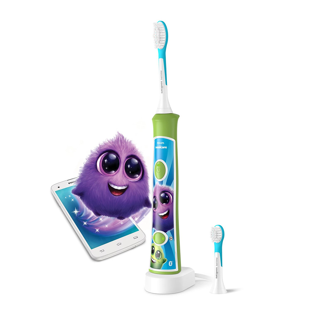 Periuta Electrica pt Copii Sonicare HX6352/11, +3ani, Verde, Philips