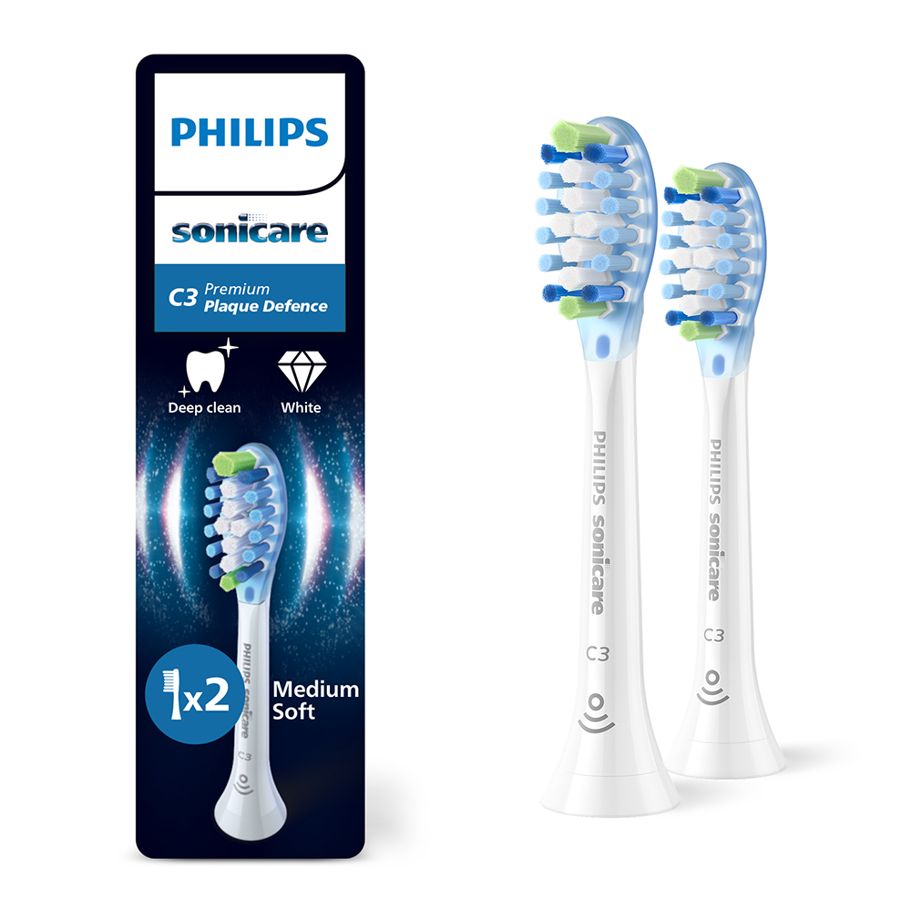 Rezerve Premium Plaque Defense Alb HX9042/87, 2 buc, Philips Sonicare