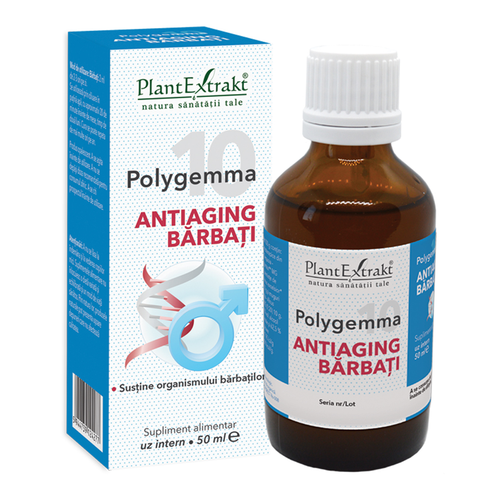 Polygemma 10, Barbati 50+, 50 ml, Plant Extrakt