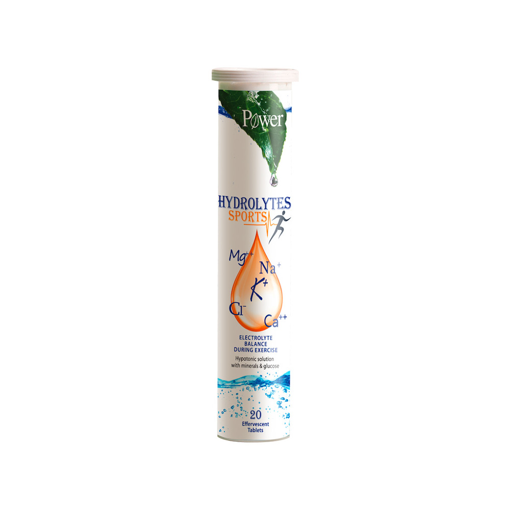 Hydrolytes Sports, 20 tablete efervescente, Power of Nature