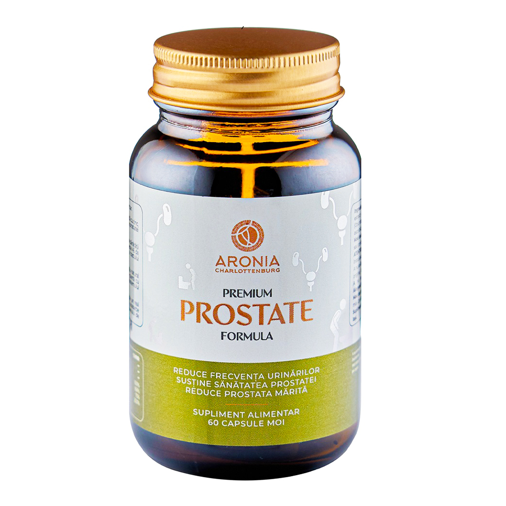 Premium Prostate Formula, 60 capsule moi, Aronia