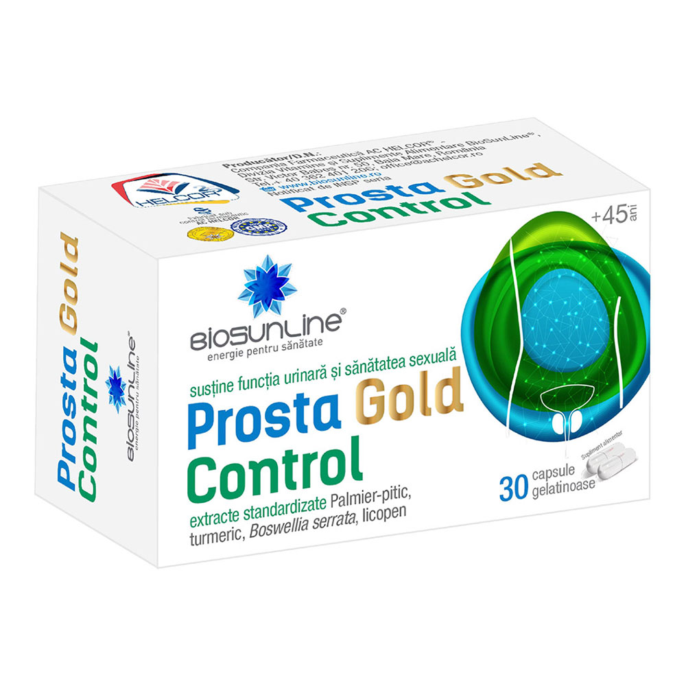 Prosta Gold Control, 30 capsule, Helcor