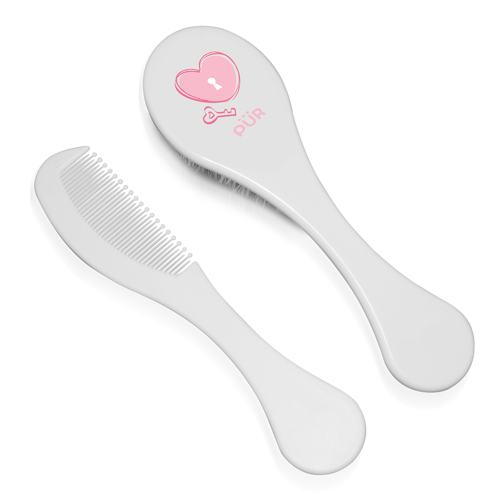 Set Perie si Pieptene 6905, Pur