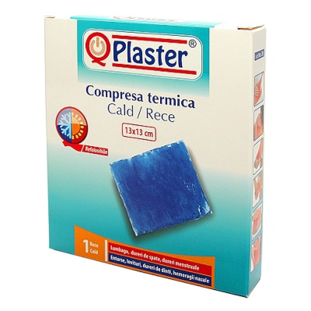Qplaster Compresa Cald &amp; Rece 13cmx13cm