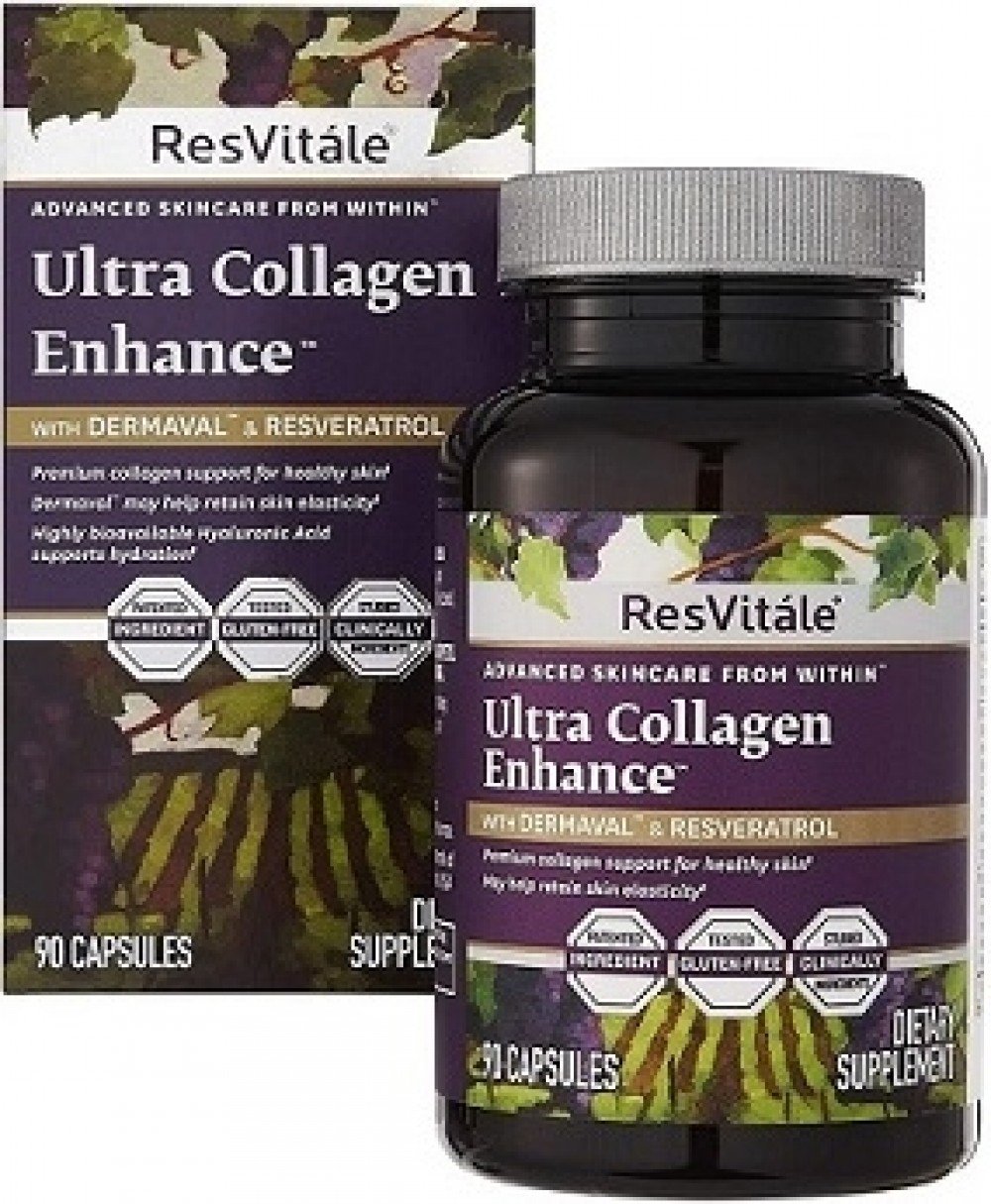 Resvitale Ultra Collagen Enhance, Colagen, 90 Cps