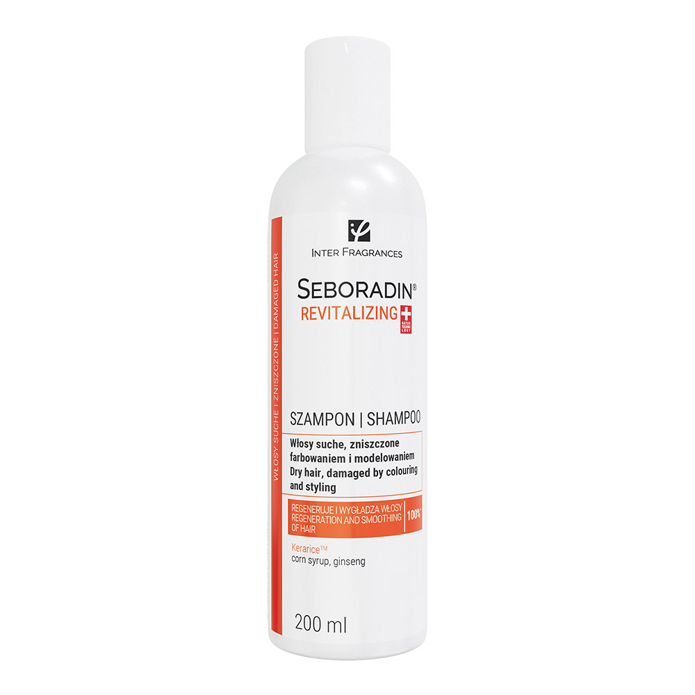 Sampon Revitalizant pentru par uscat si deteriorat, 200 ml, Seboradin