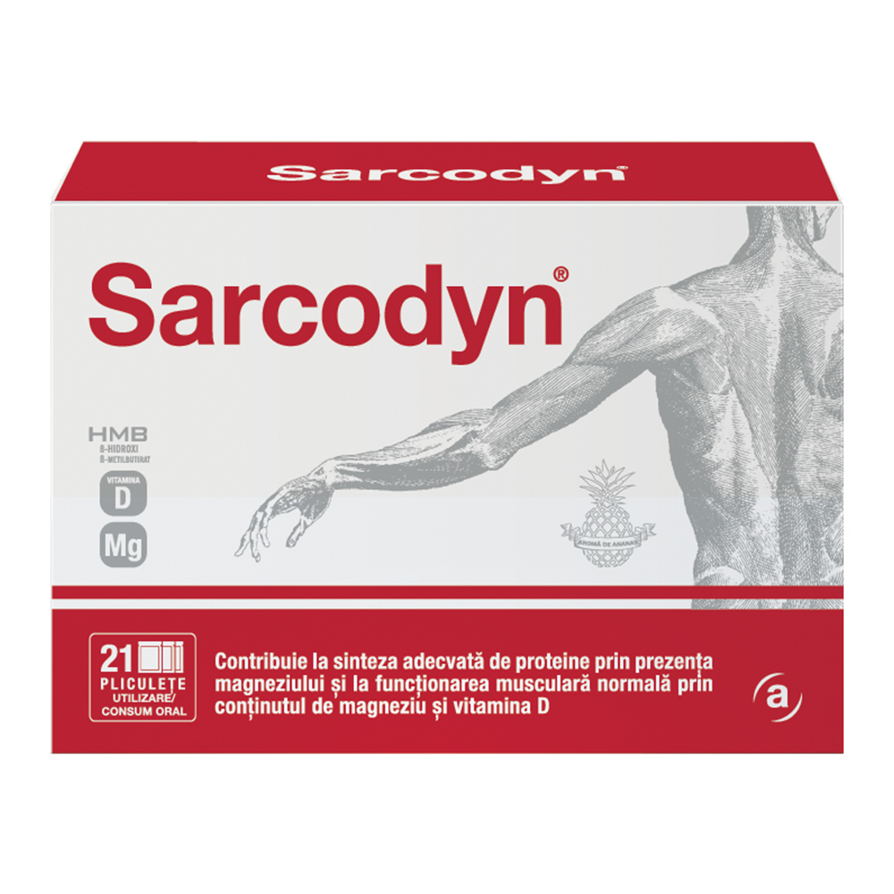 Sarcodyn, 21 plicuri, Actafarma