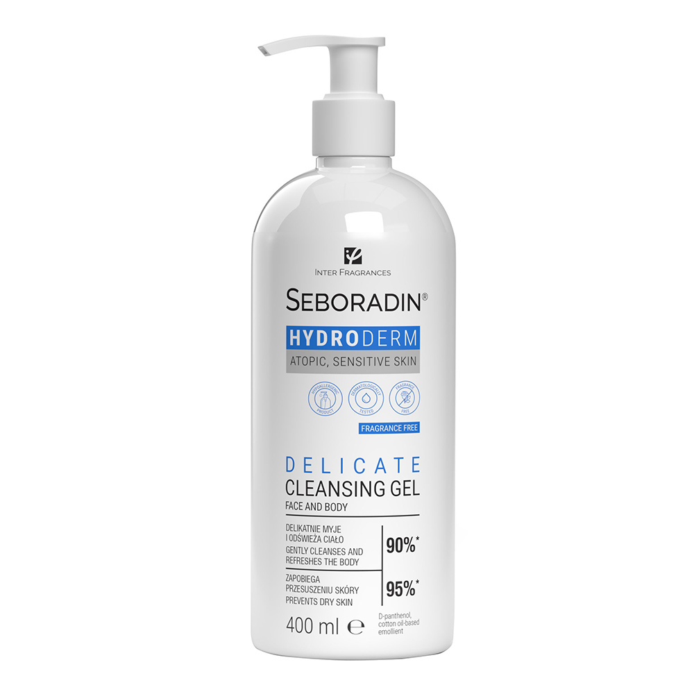 Gel de Curatare Delicat Hydroderm, 400ml, Seboradin
