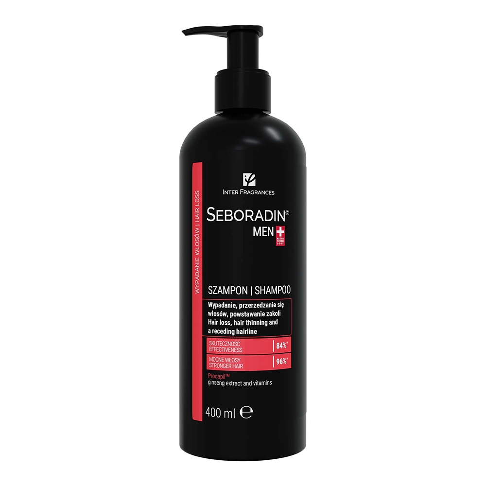 Sampon impotriva caderii parului Men, 400 ml, Seboradin