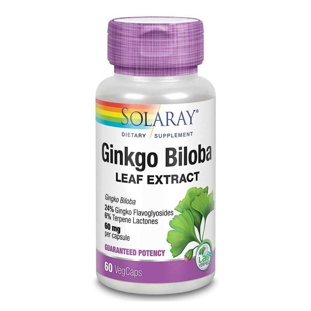 Ginkgo Biloba, 60 capsule vegetale, Secom