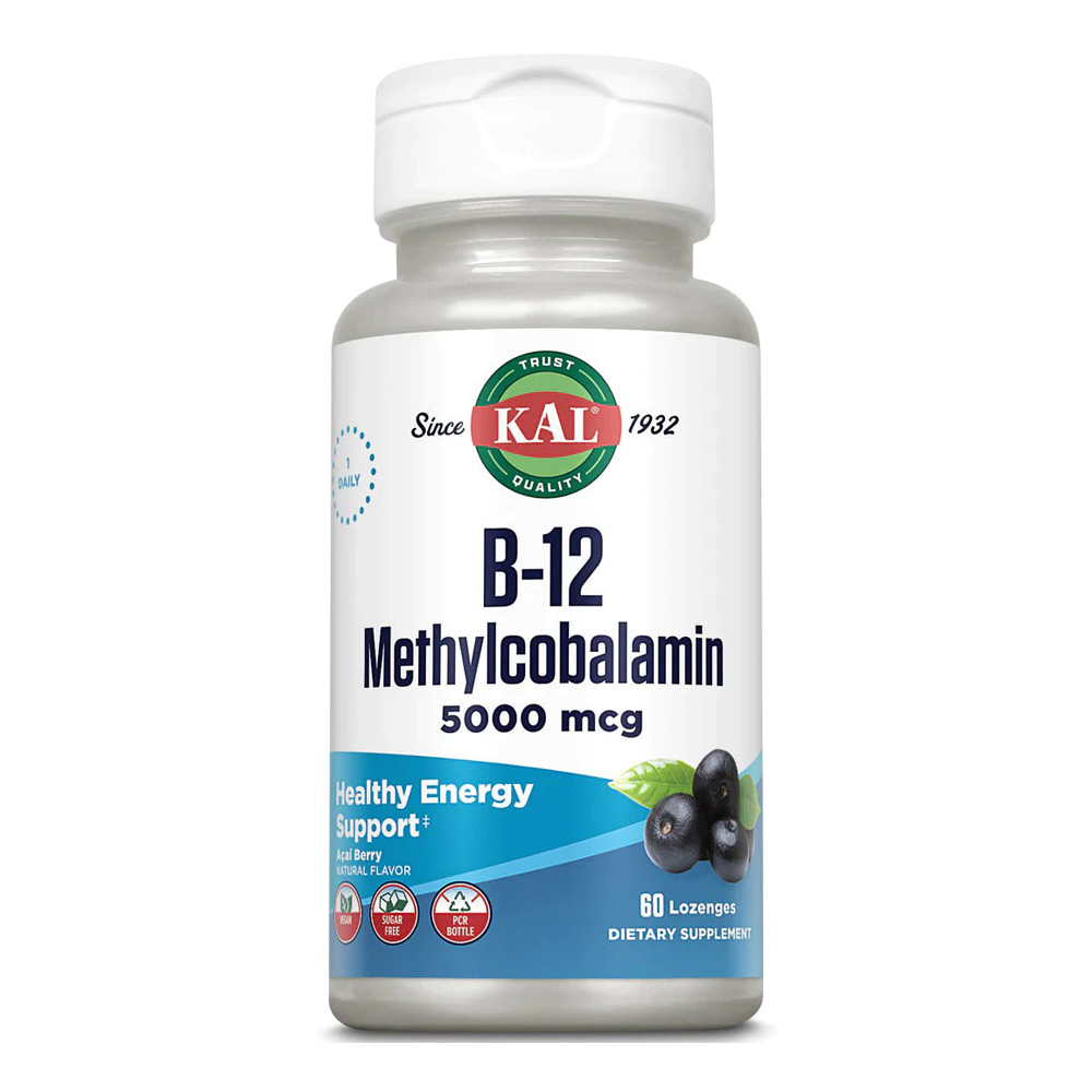 Methylcobalamin (Vitamina B12)5000 mcg, 60 comprimate supt, Secom