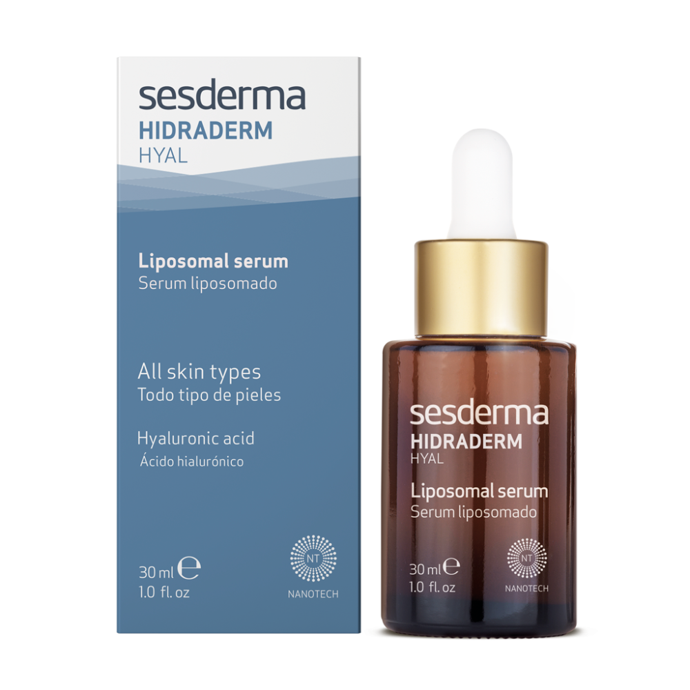 Ser hidratant cu 3 tipuri de acid hialurionic, Hidraderm Hyal, 30 ml, Sesderma
