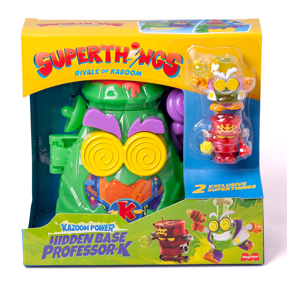 Set de Joaca Baza Ascunsa Profesor K - Superthings