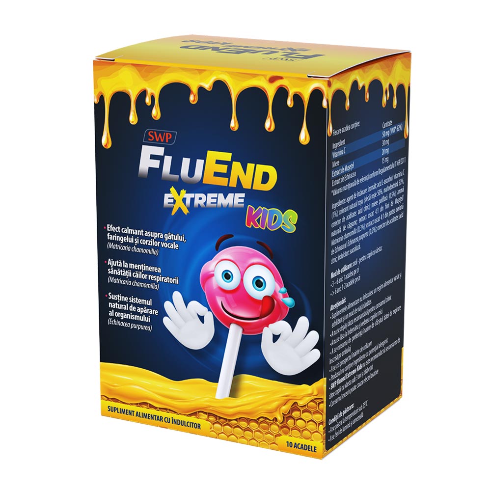 Acadele Fluend Extreme Kids, 10 buc, Sun Wave - Pret Avantajos | Minifarm