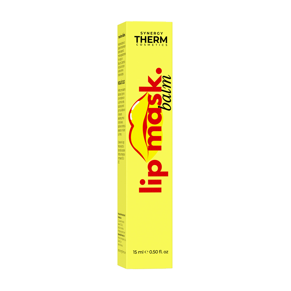 Balsam masca de buze cu Bakuchiol Ceramide si Acid Hialuronic, 15ml, Synergy Therm