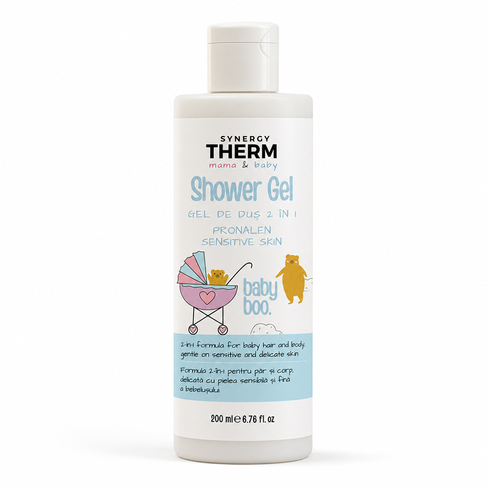 Gel de Dus 2 in 1 pt Bebelusi Mama &amp; Baby, 200ml, Synergy Therm