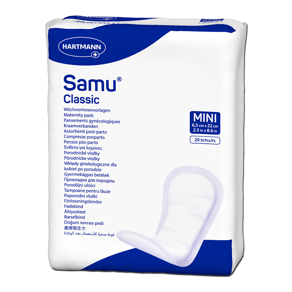 Tampoane absorbante postnatale, 20 bucati, Samu