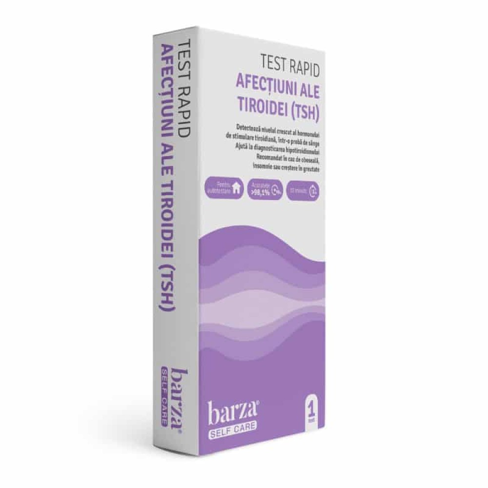 Test Rapid Afectiuni ale Tiroidei (THA), 1 buc, Self Care