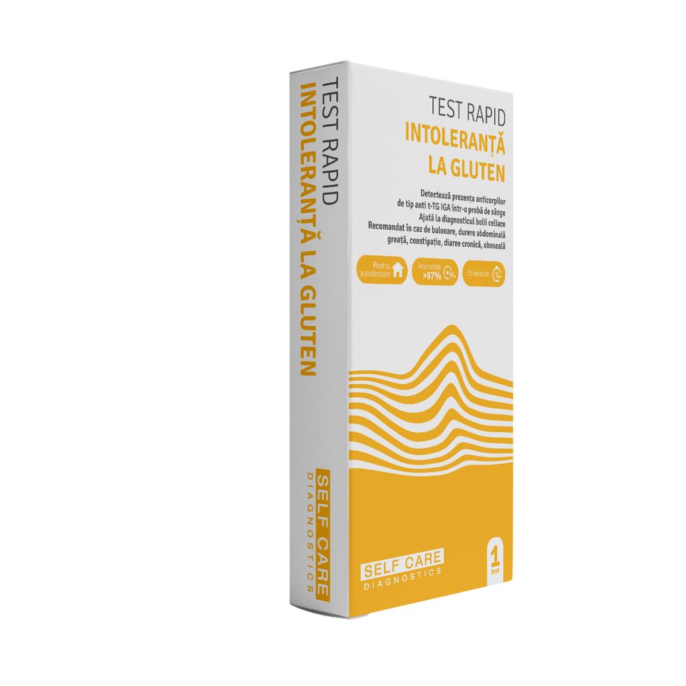Test Rapid Intoleranta la Gluten, 1 buc, Self Care