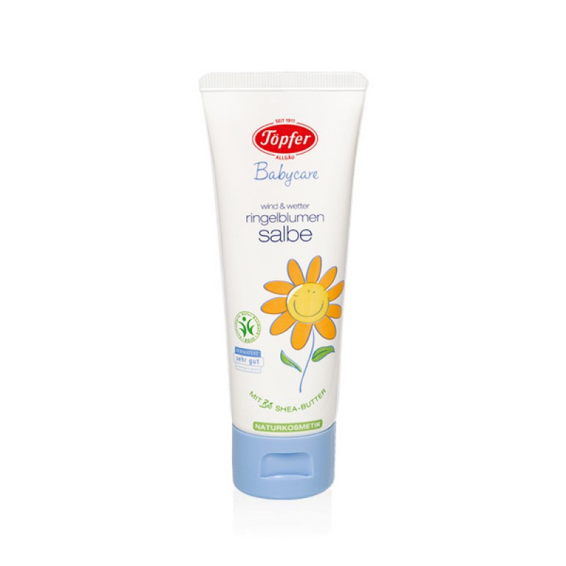 Balsam Bio pentru copii piele uscata protectie vant si intemperii, 75ml, Topfer