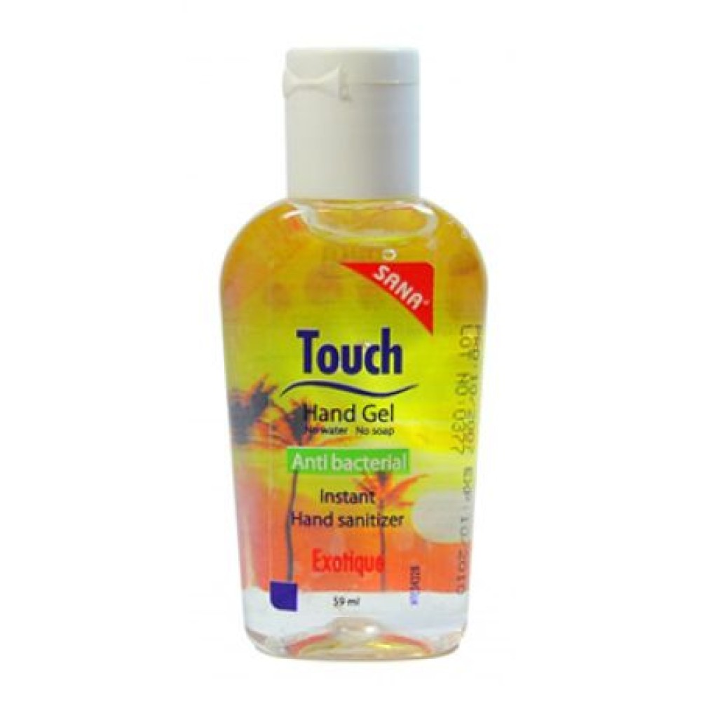 Touch Gel Antibacterian Exotique x 59ml