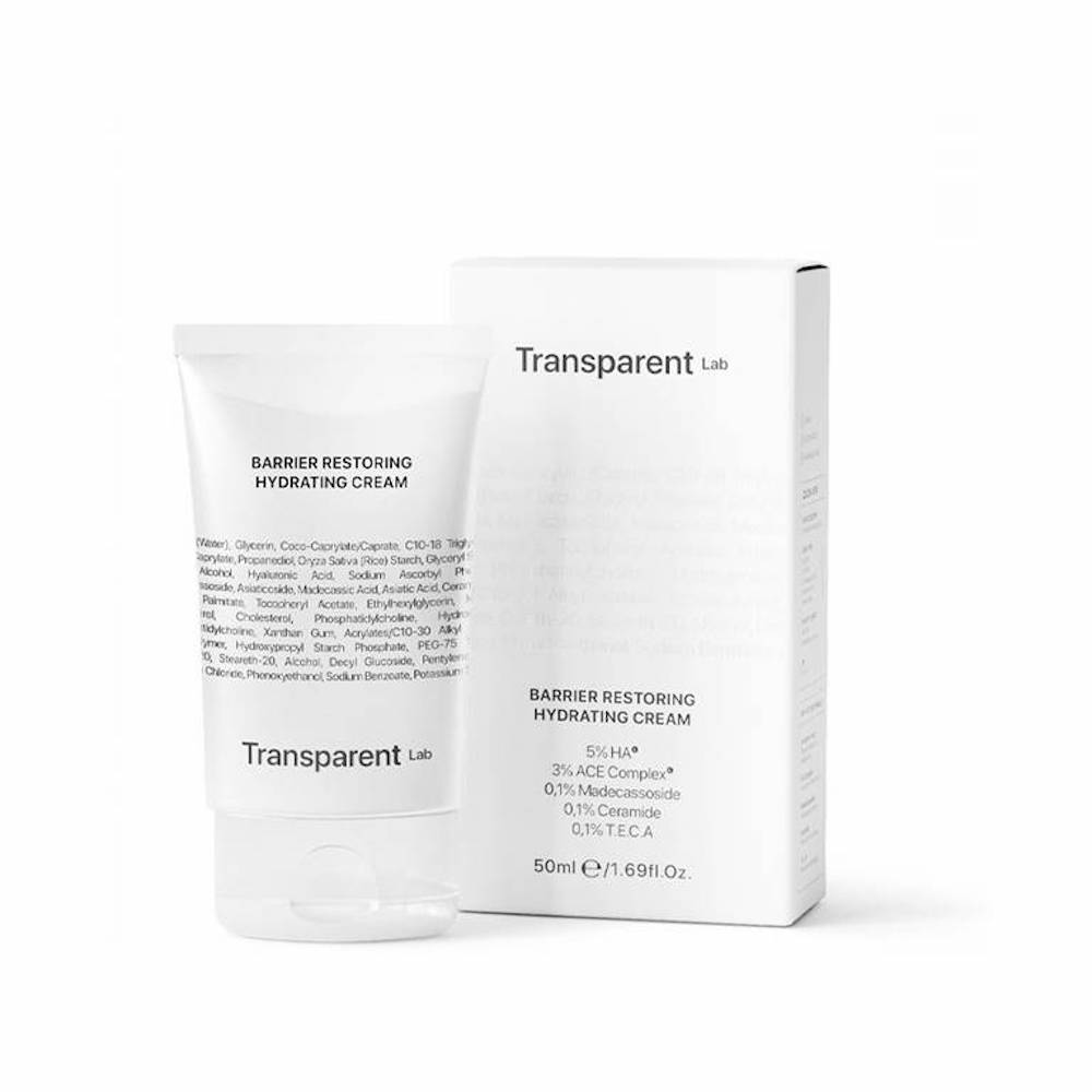 Crema ultra-hidratanta Barrier Restoring Hydrating, 50ml, Transparent Lab
